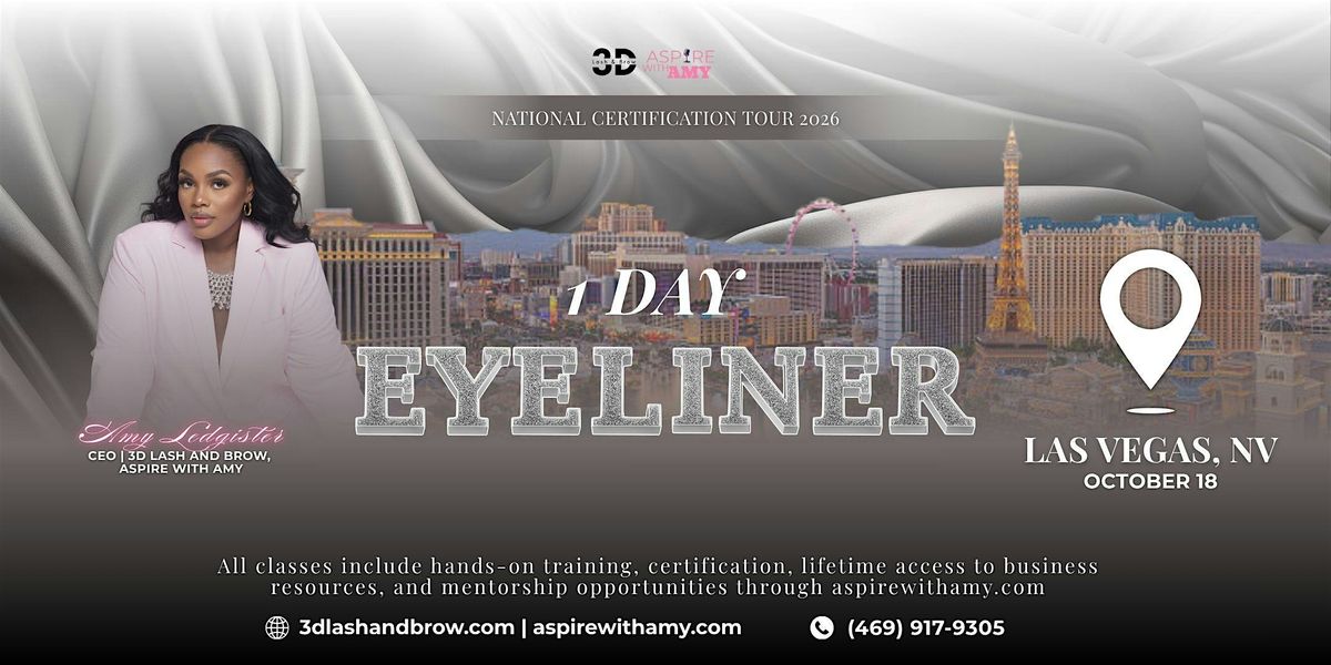 EYELINER CERTIFICATION \u2013 LAS VEGAS, NV (OCT 18, 2026)