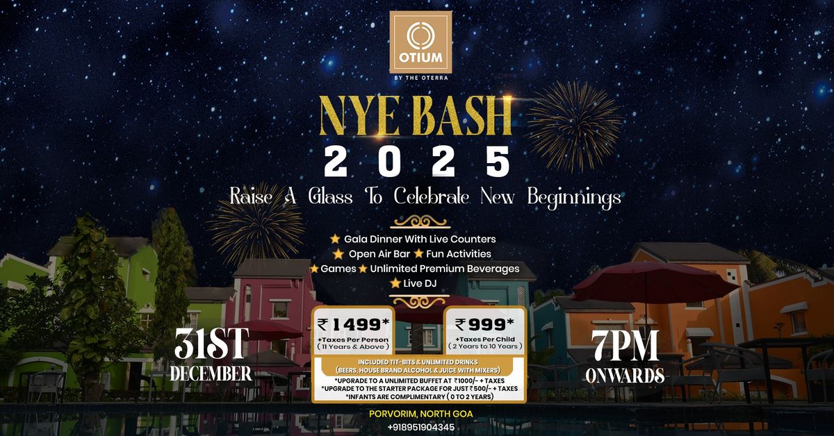 NYE Bash At Otium Resort