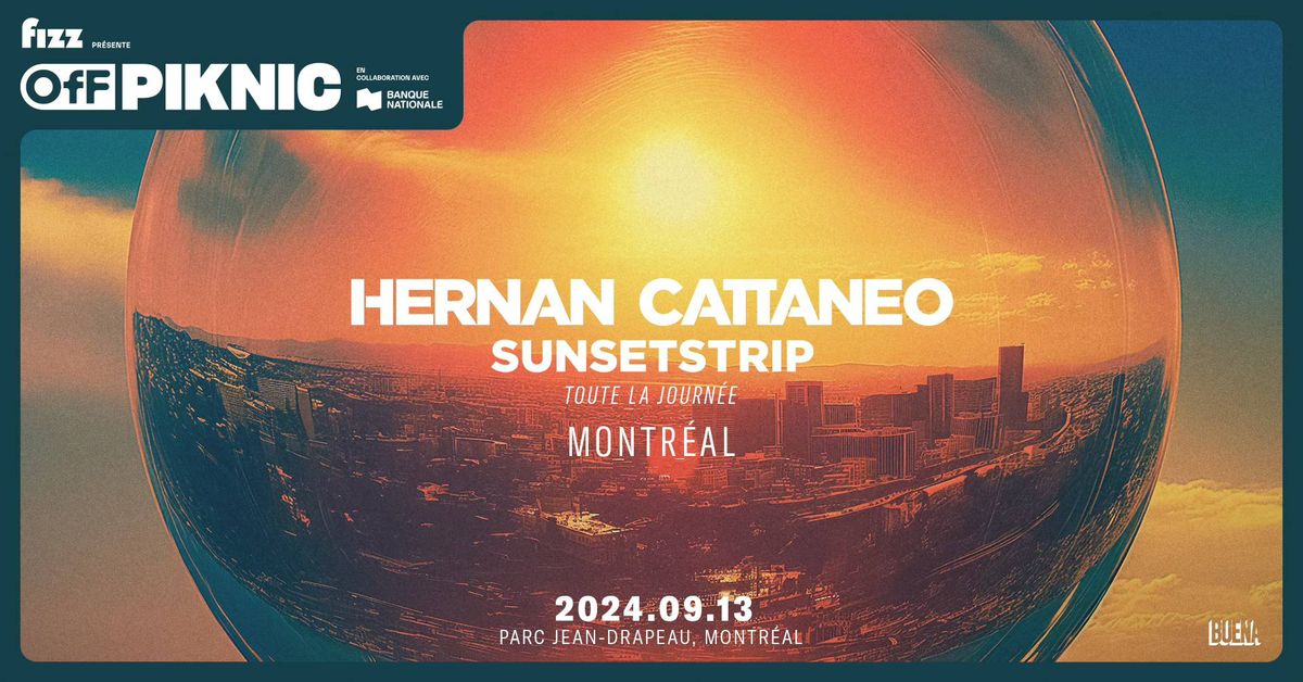 Hernan Cattaneo presents SUNSETSTRIP au Parc Jean-Drapeau