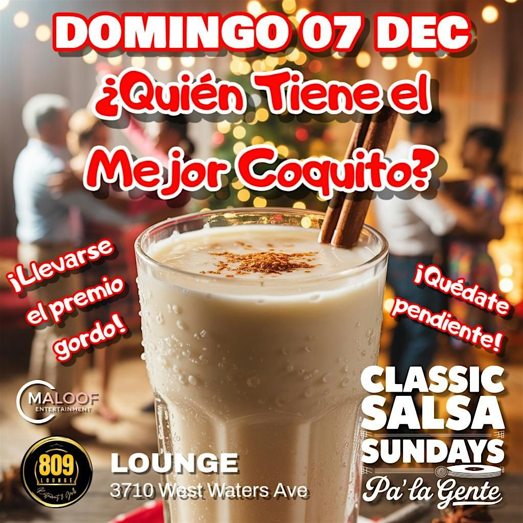 Concurso de Coquito - Contestant Registration Fee