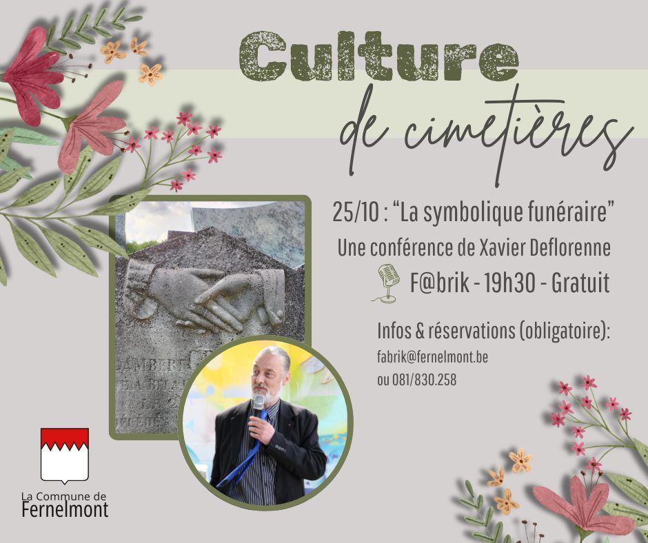 Conf\u00e9rence de Xavier Deflorenne : la symbolique fun\u00e9raire