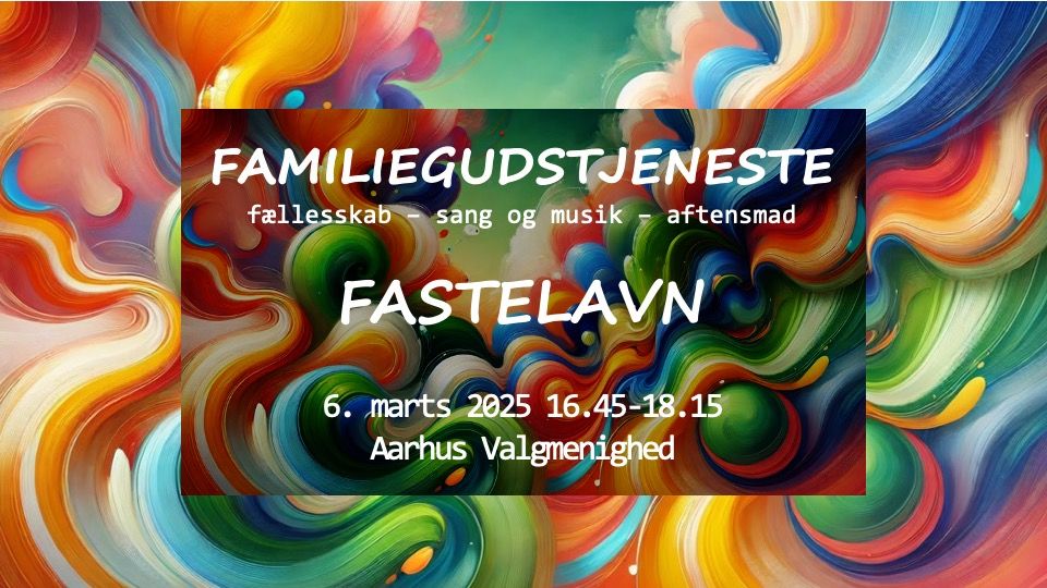 Familiegudstjeneste - fastelavn