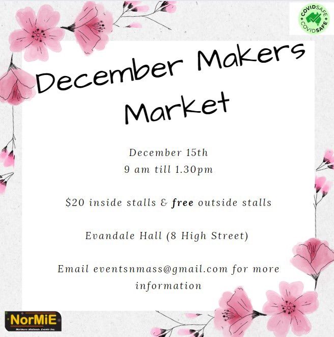 NORMIE December 15 HUGE Christmas market 