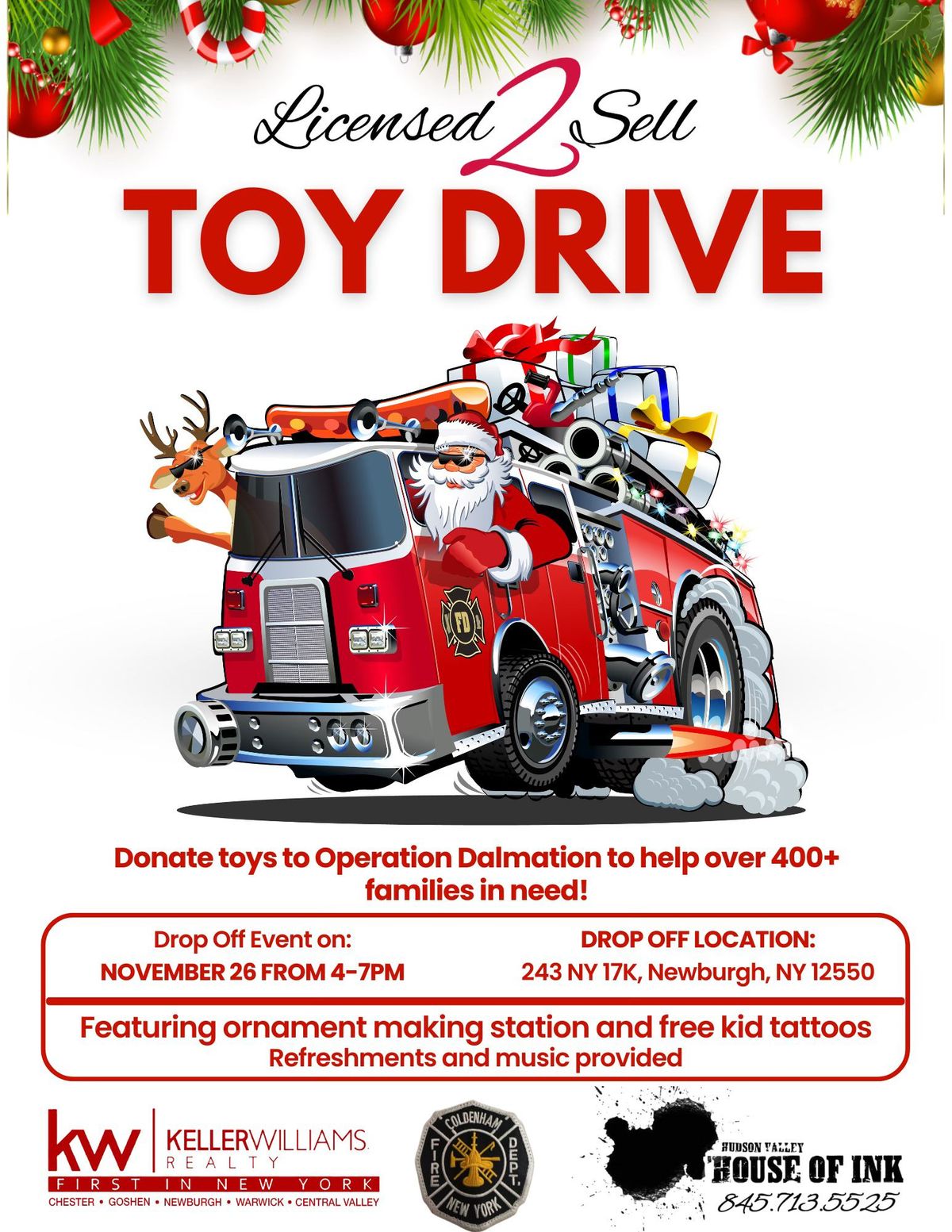 Licensed2Sell Toy Drive