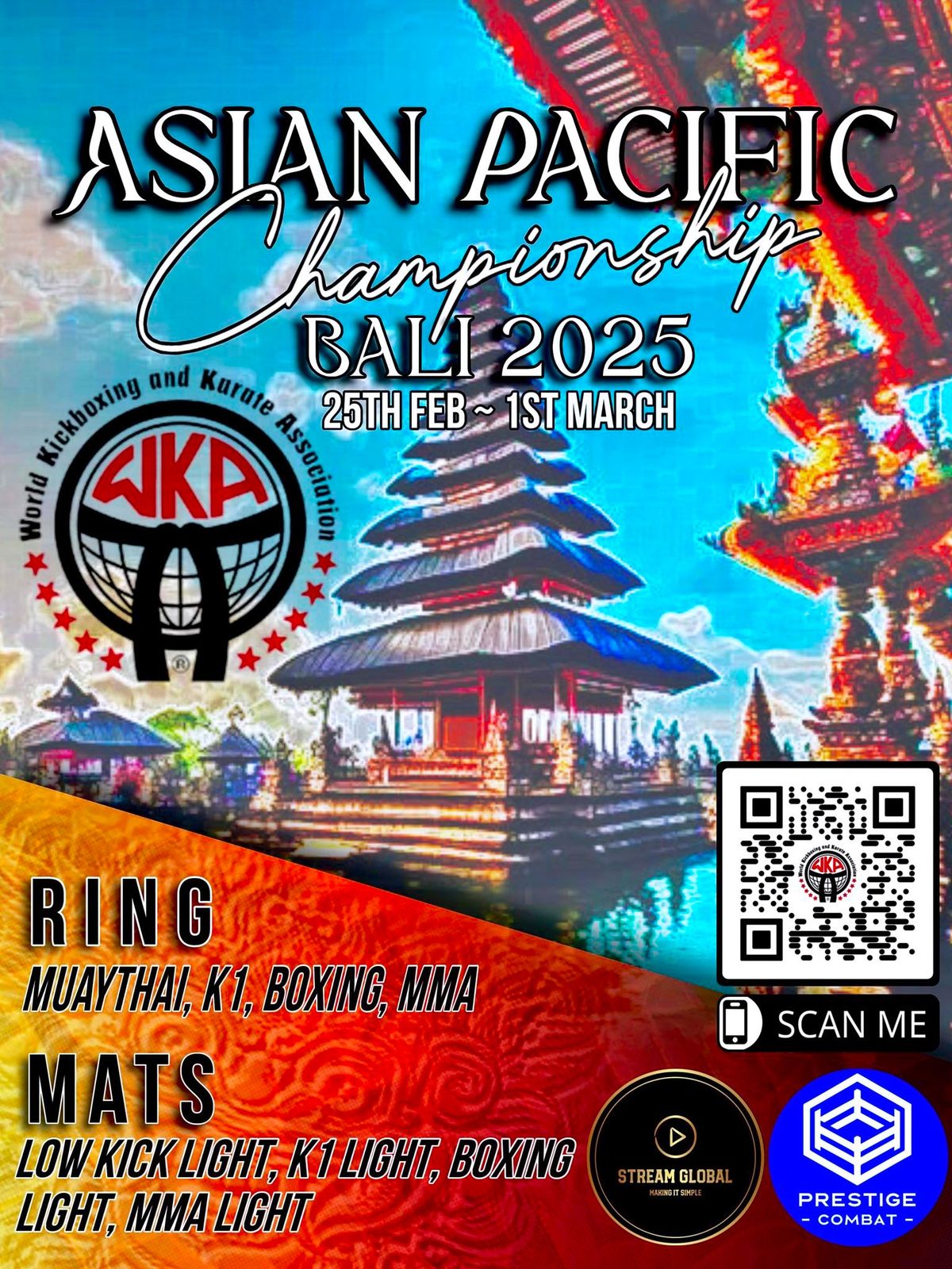 WKA Asian Pacific Championship Bali 2025