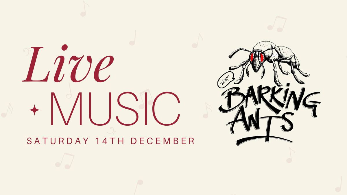 Live Music - The Barking Ants