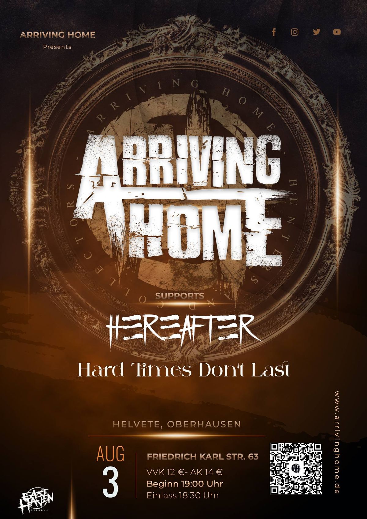 Arriving Home w\/ Hereafter & Hard times don\u00b4t last