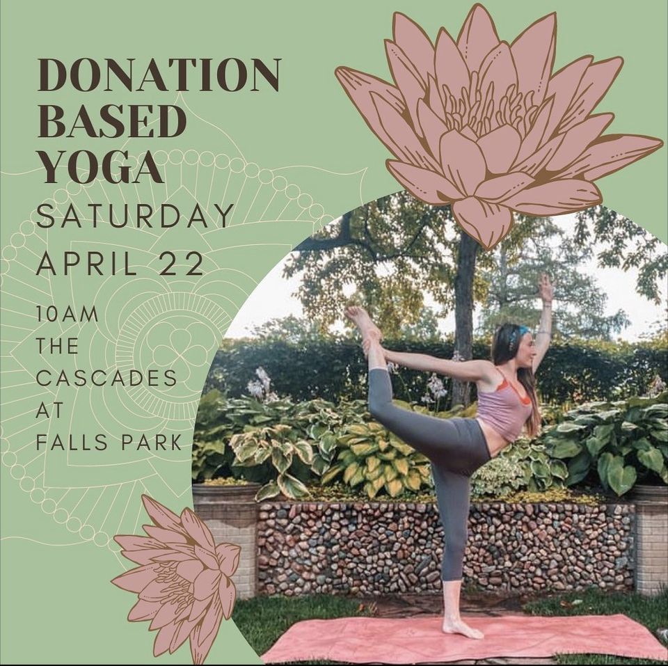 Let our Donation based yoga classes Begin! , The Cascade at Falls Park