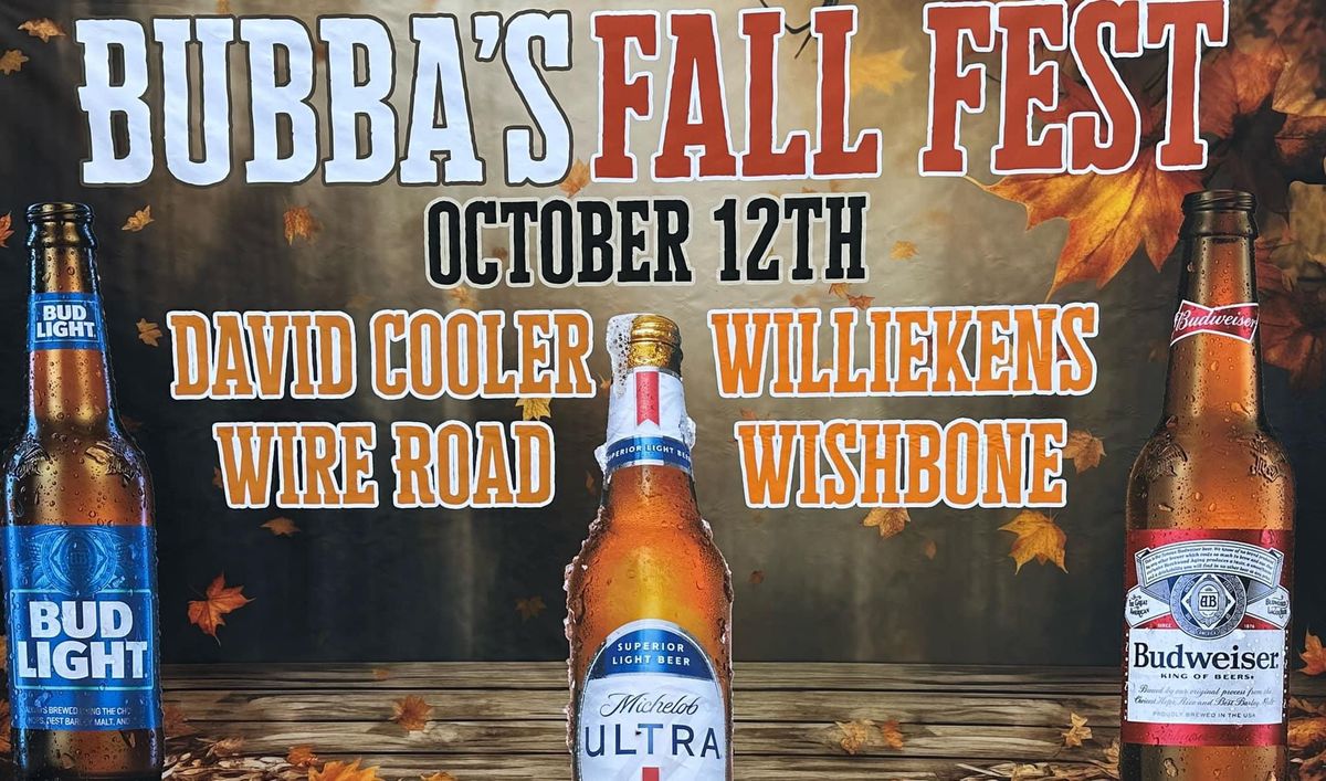 Bubba\u2019s Pub-N-Grub Fall Fest