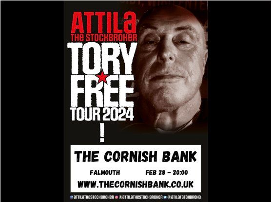 Attila the Stockbroker & Tremoans at The Cornish Bank