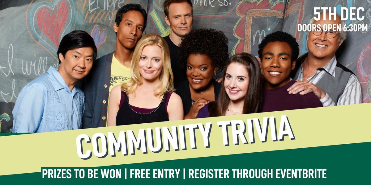 COMMUNITY TRIVIA @ NEWSTEAD SOCIAL