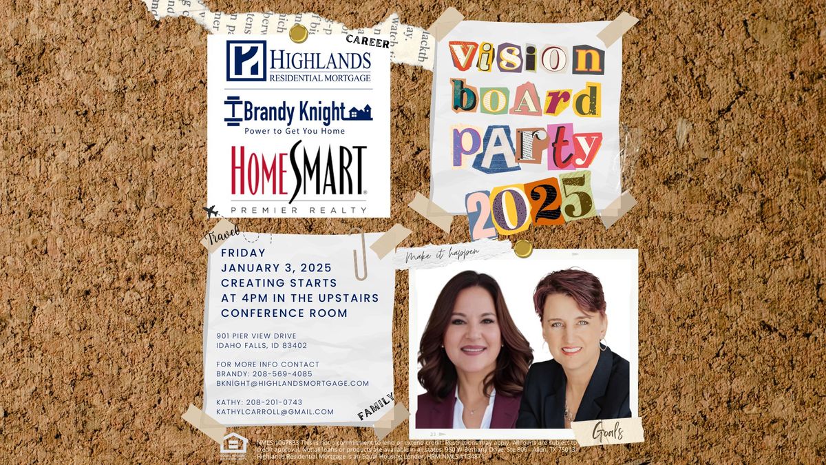 3rd Annual Vision Board Party