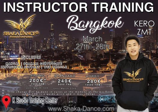 Shaka Dance\u00ae Instructor Training Bangkok