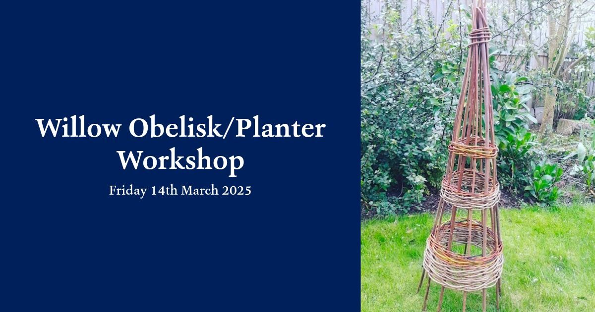 Willow Obelisk\/Planter Workshop with Twigs & Sprigs