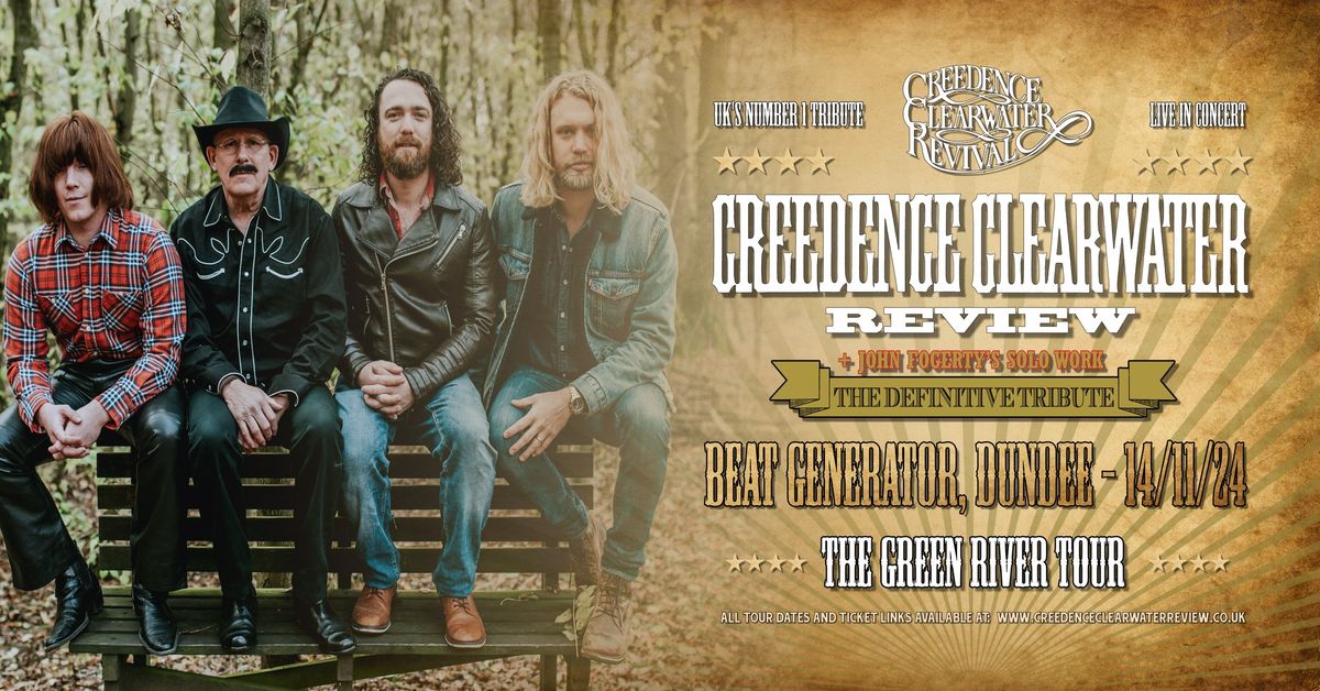 Creedence Clearwater Revival Tribute Show - Dundee - The Green River Tour