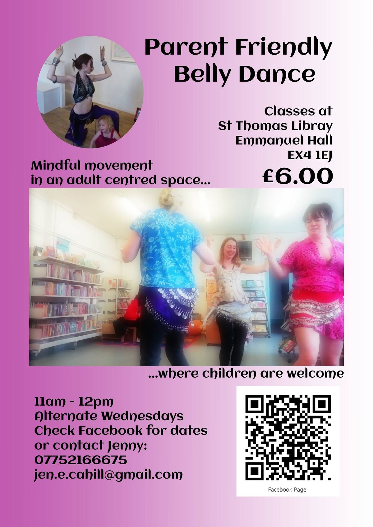 Parent Friendly Belly Dance Class