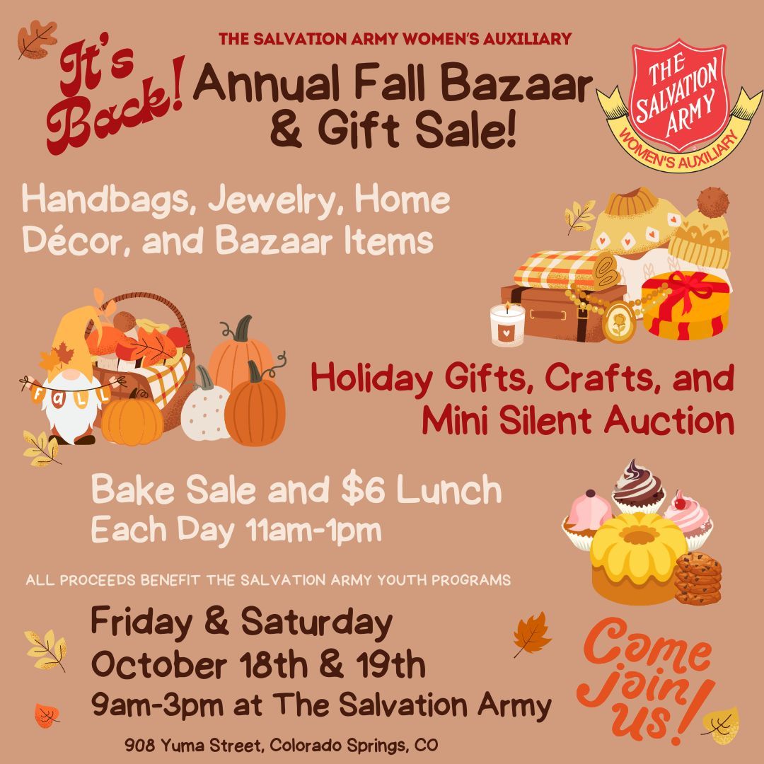 Fall Bazaar & Gift Sale