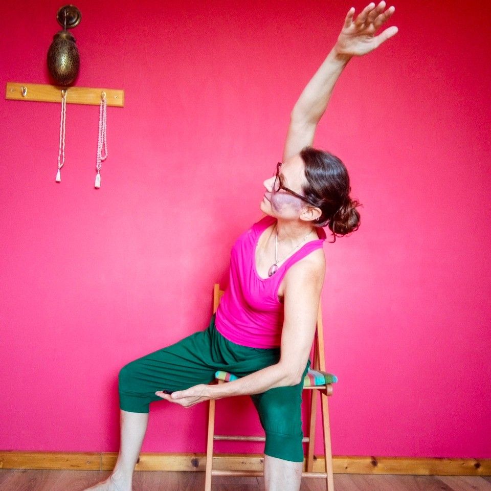 Lakshmi Voelker Chair Yoga Training IN PERSON\/ONLINE