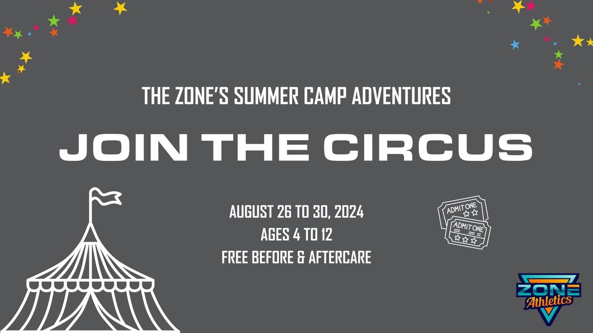 Join The Circus Camp - August 26th to 30th