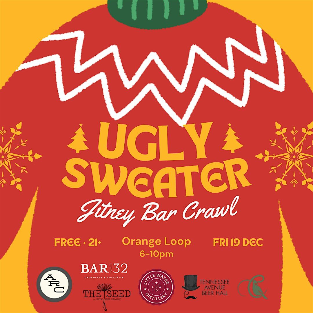 UGLY SWEATER HOLIDAY PUB CRAWL \u2014 ORANGE LOOP | ATLANTIC CITY