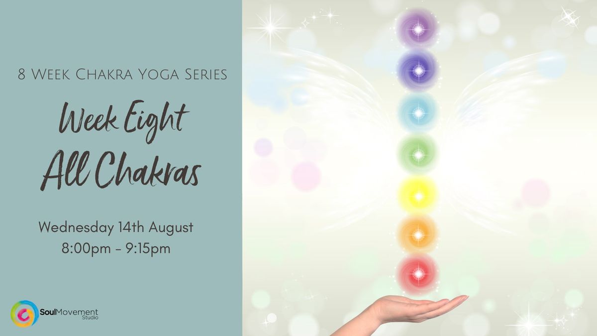 Chakra Yoga Series ~ Week Eight: All Chakras