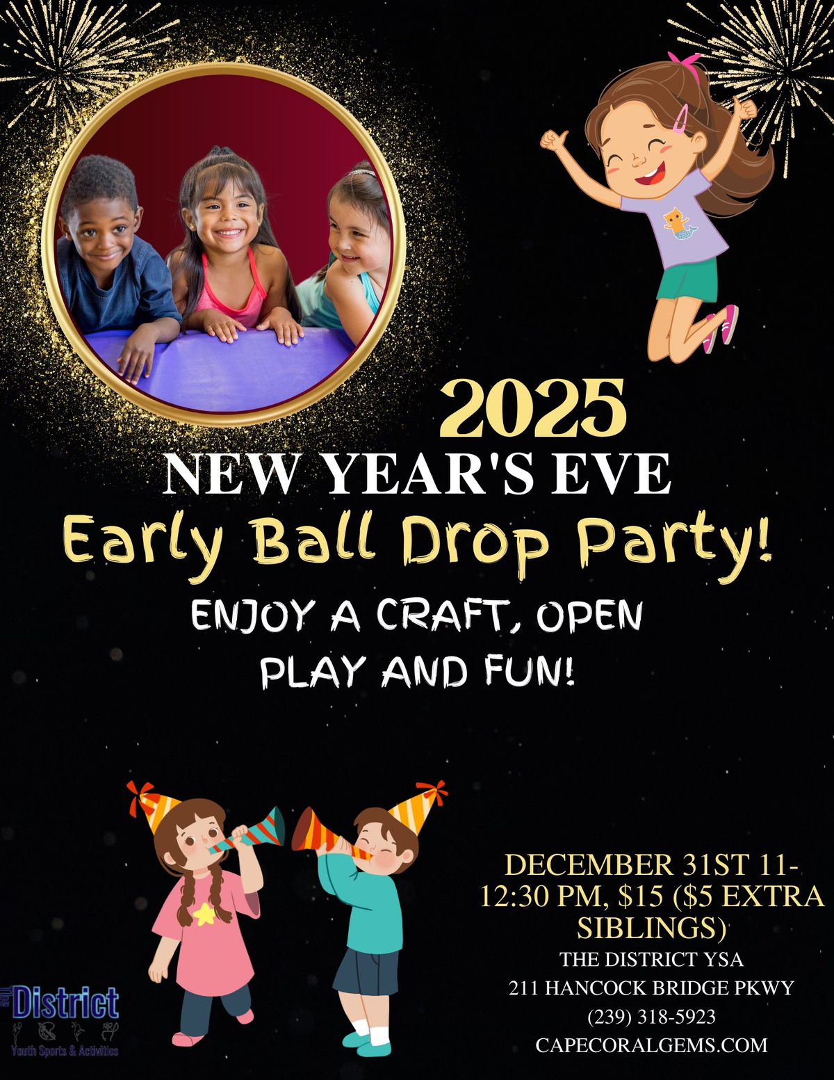 Early Ball Drop Party