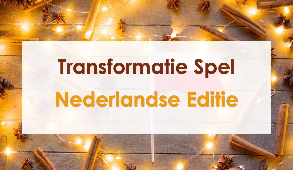 Transformatie Spel - Nederlandse Editie \ud83c\uddf3\ud83c\uddf1