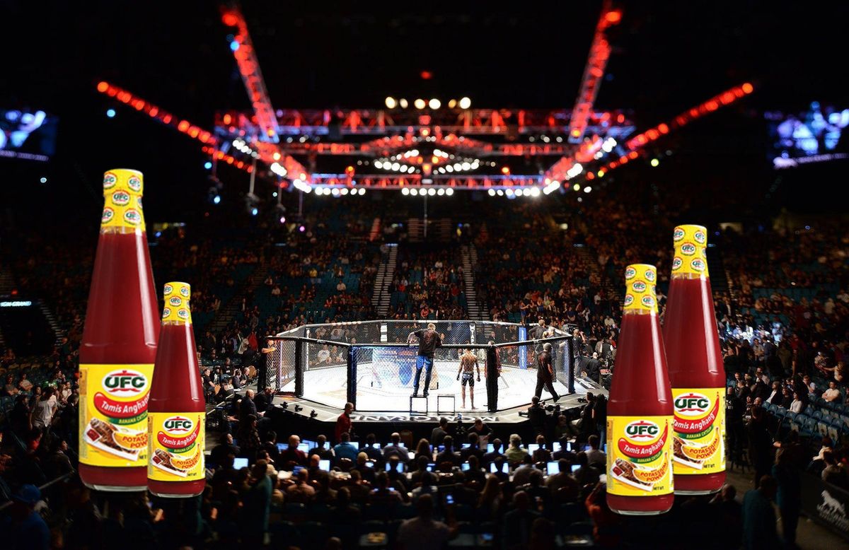 Magdala ng UFC banana ketchup sa UFC 