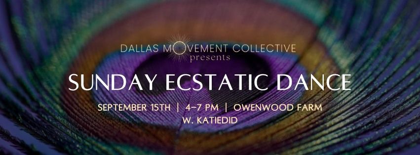 Ecstatic Dance | Sunday Afternoon w. katiedid