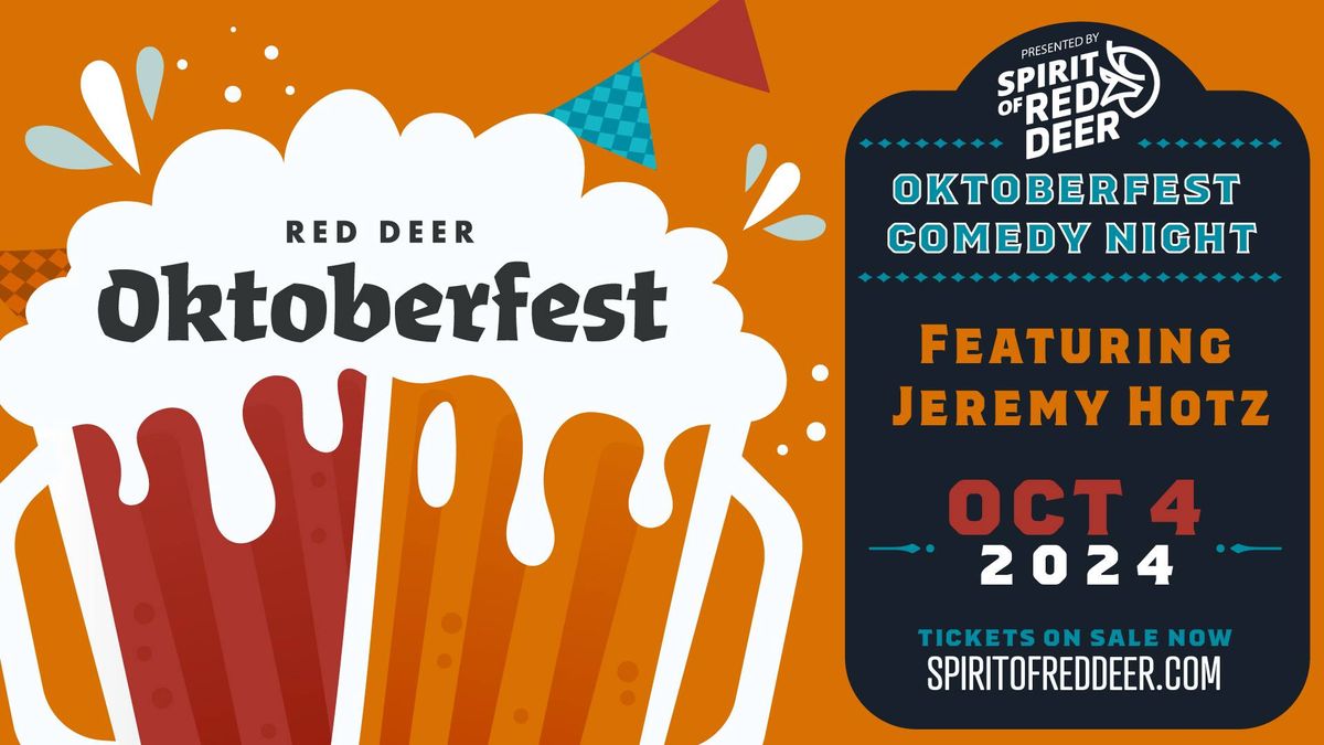 Oktoberfest Comedy Night - Jeremy Hotz