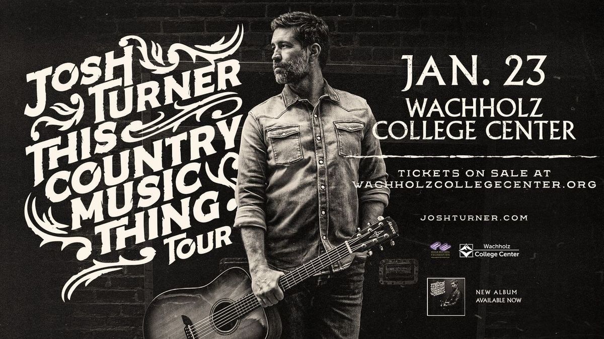 Josh Turner at Wachholz College Center