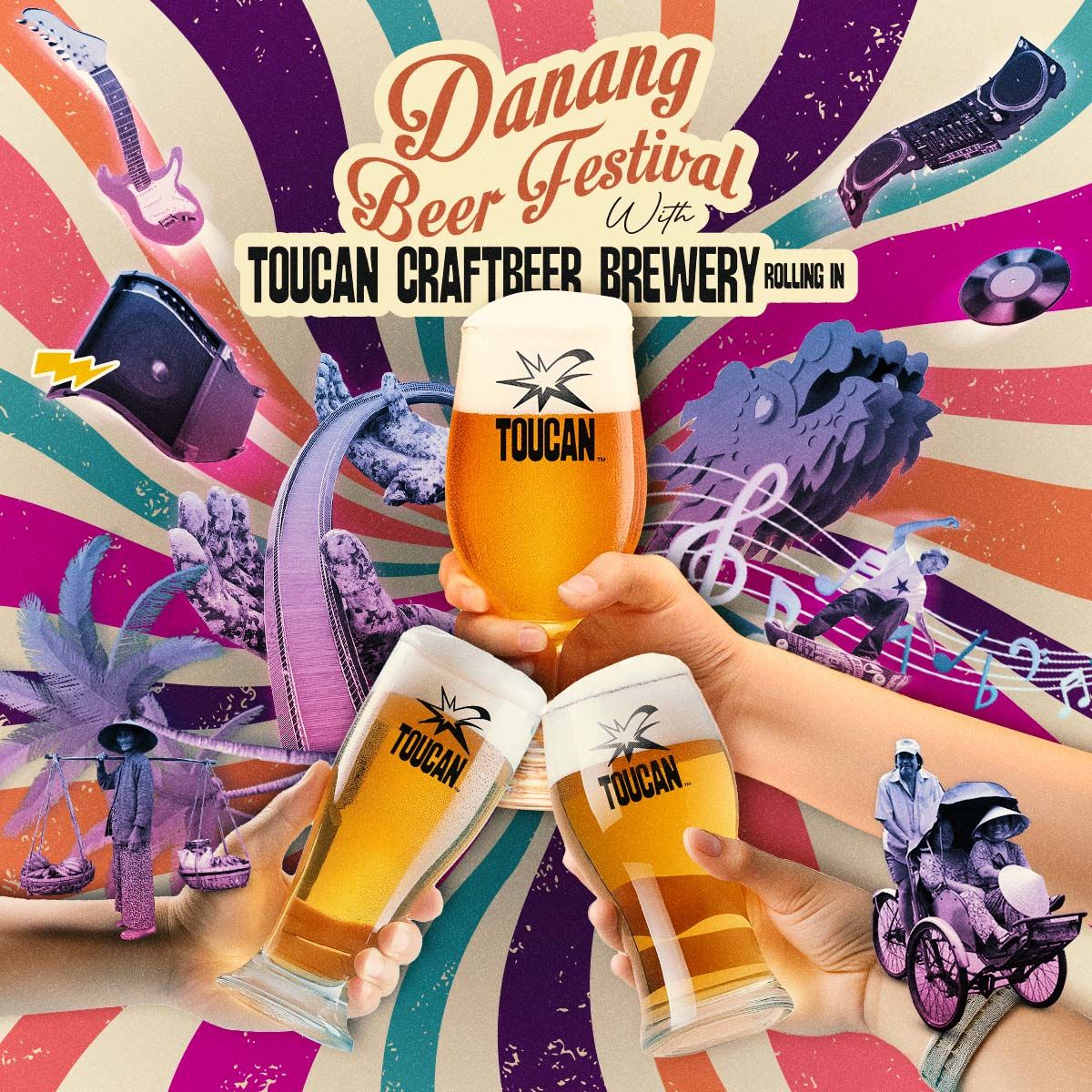 Weekend brew\u2019s more true than your last boo \u2013 Come taste the truth at Da Nang Beer Fest x TOUCAN