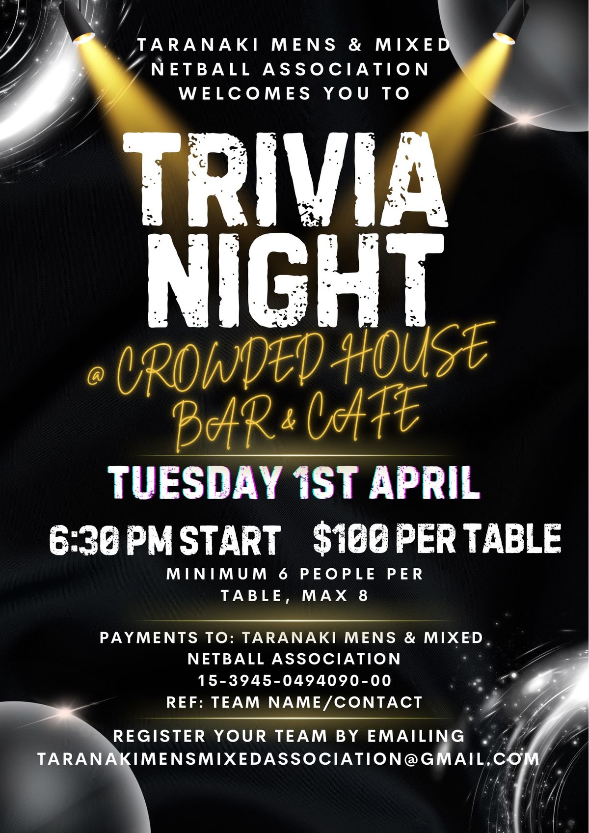 Trivia Night Fundraiser