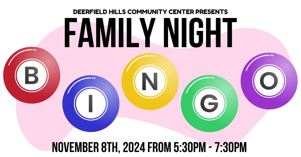 Family Night - BINGO!