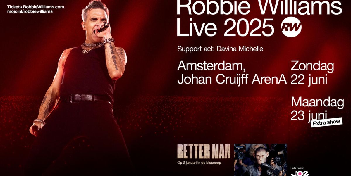 Robbie Williams Amsterdam Tickets