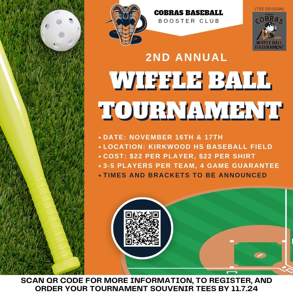 2nd Annual Wiffle Ball Tournament