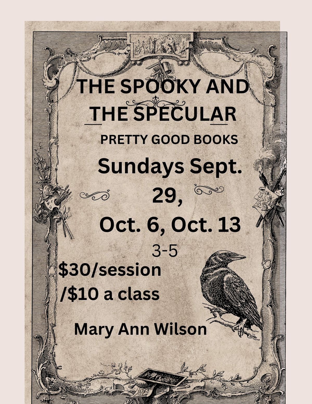 The Spooky and the Specular: Past and Present