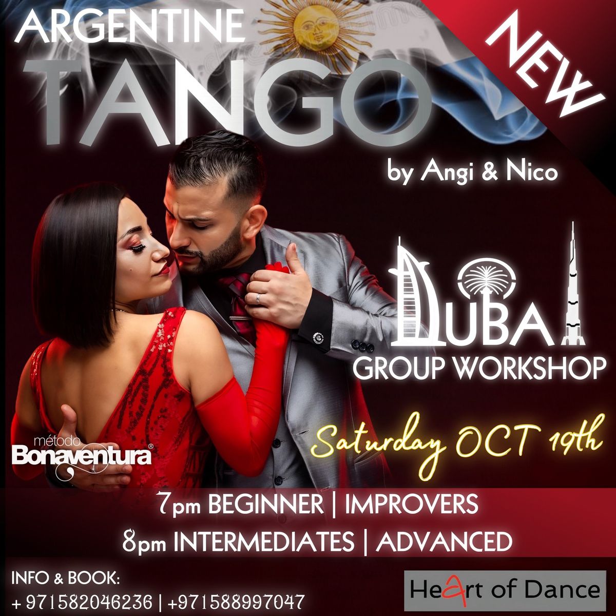 NEW Group Workshop SAT OCT 19th in DUBAI