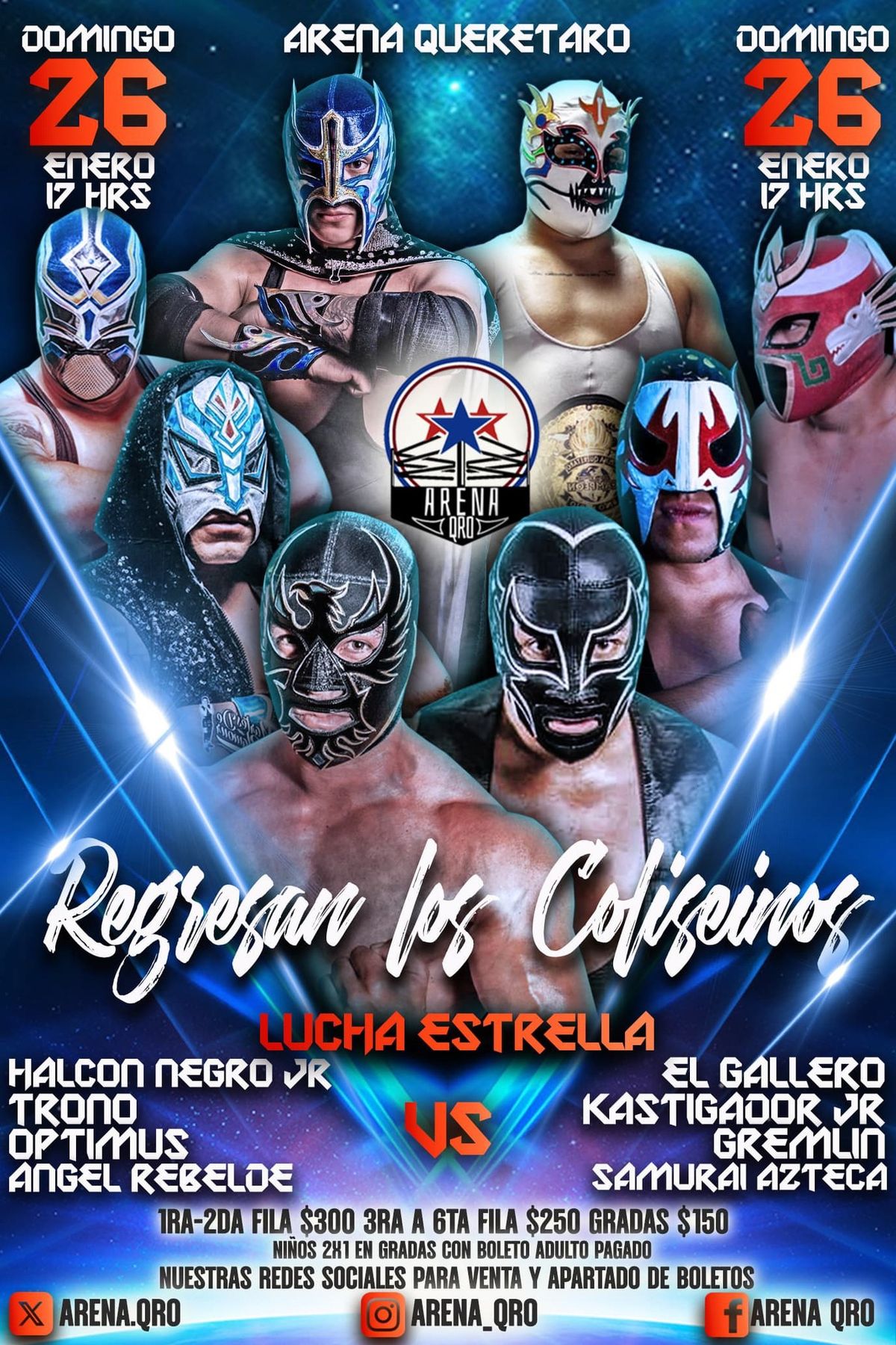 Evento de lucha libre \ud83d\udd25\ud83d\udd25