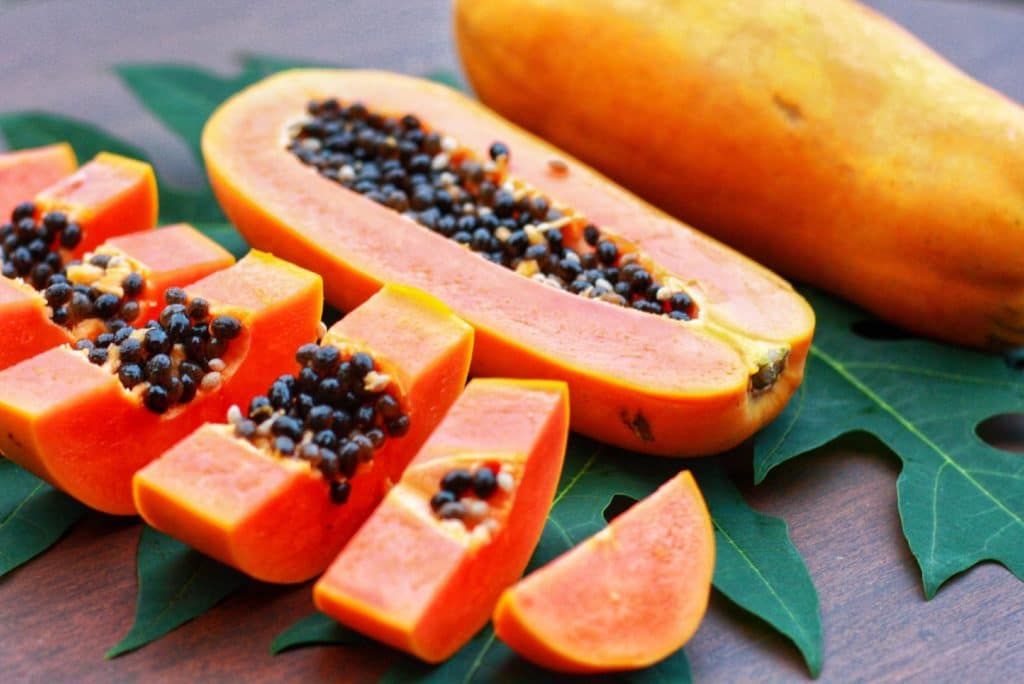 Papaya, food and medicine. Eat what you grow. Grow what you eat.