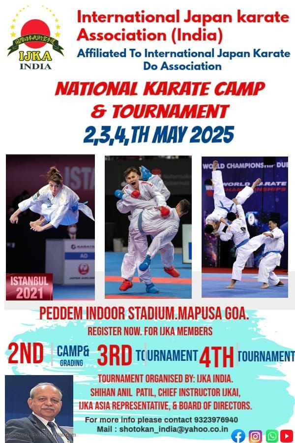 IJKA India national tournament and Camp 2025