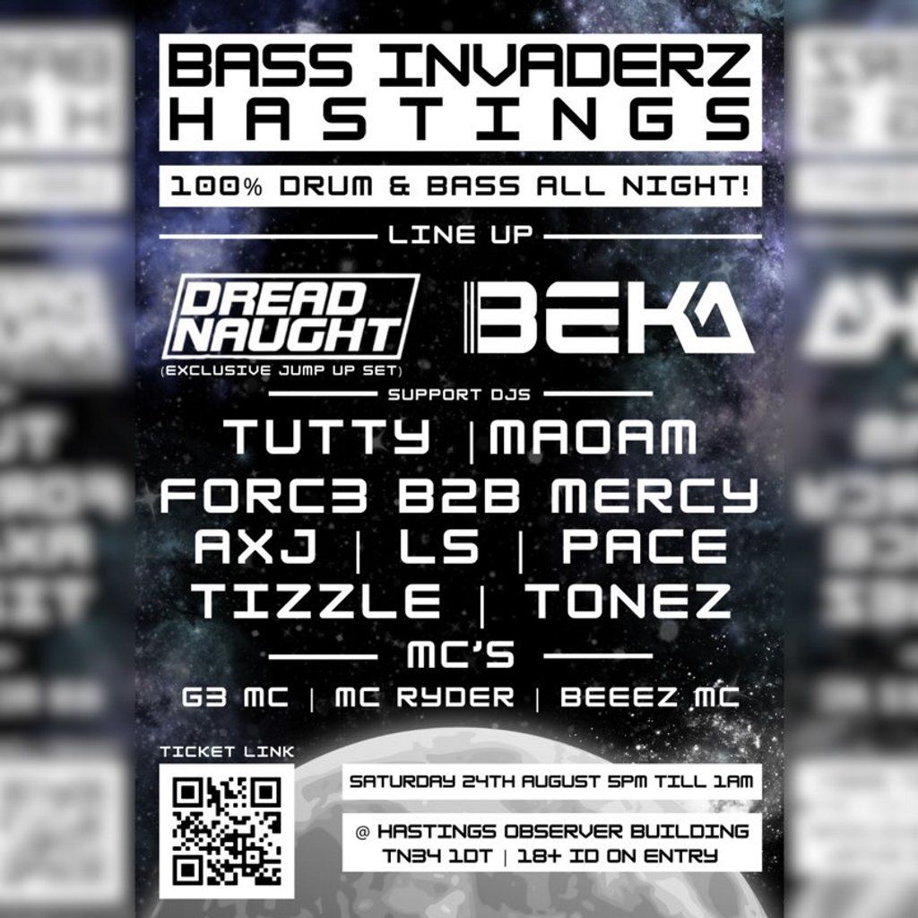 Bass Invaders - Hastings - DnB Rave