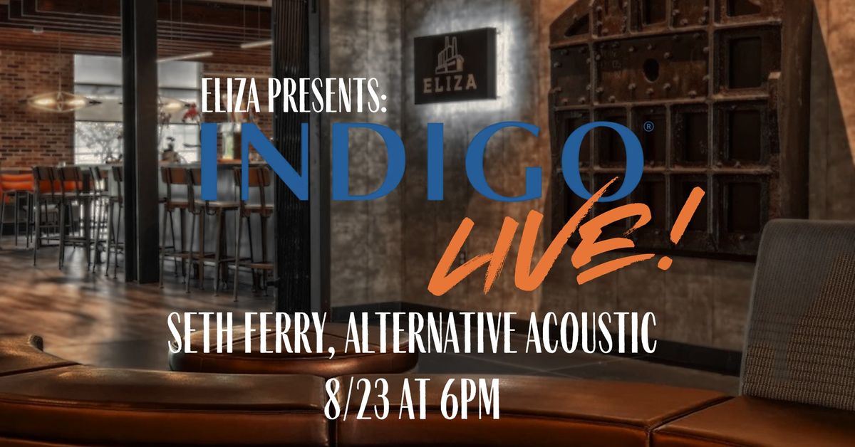 Friday Live Music - Seth Ferry, Alternative Acoustic