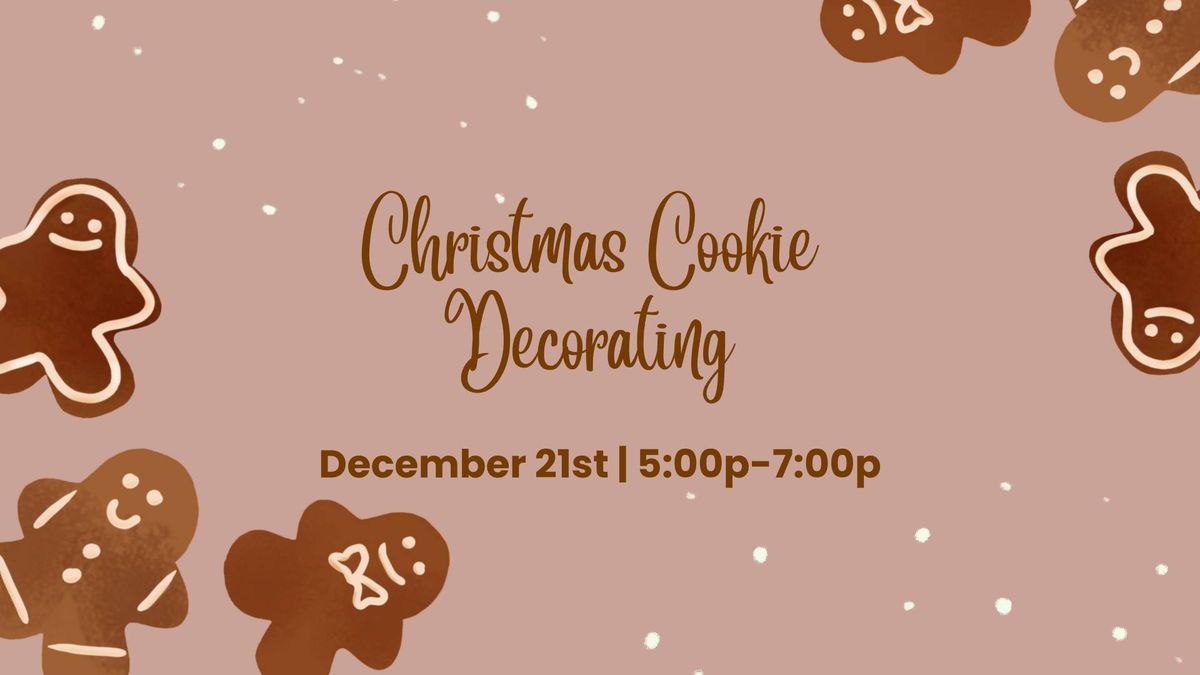 Christmas Cookie Decorating