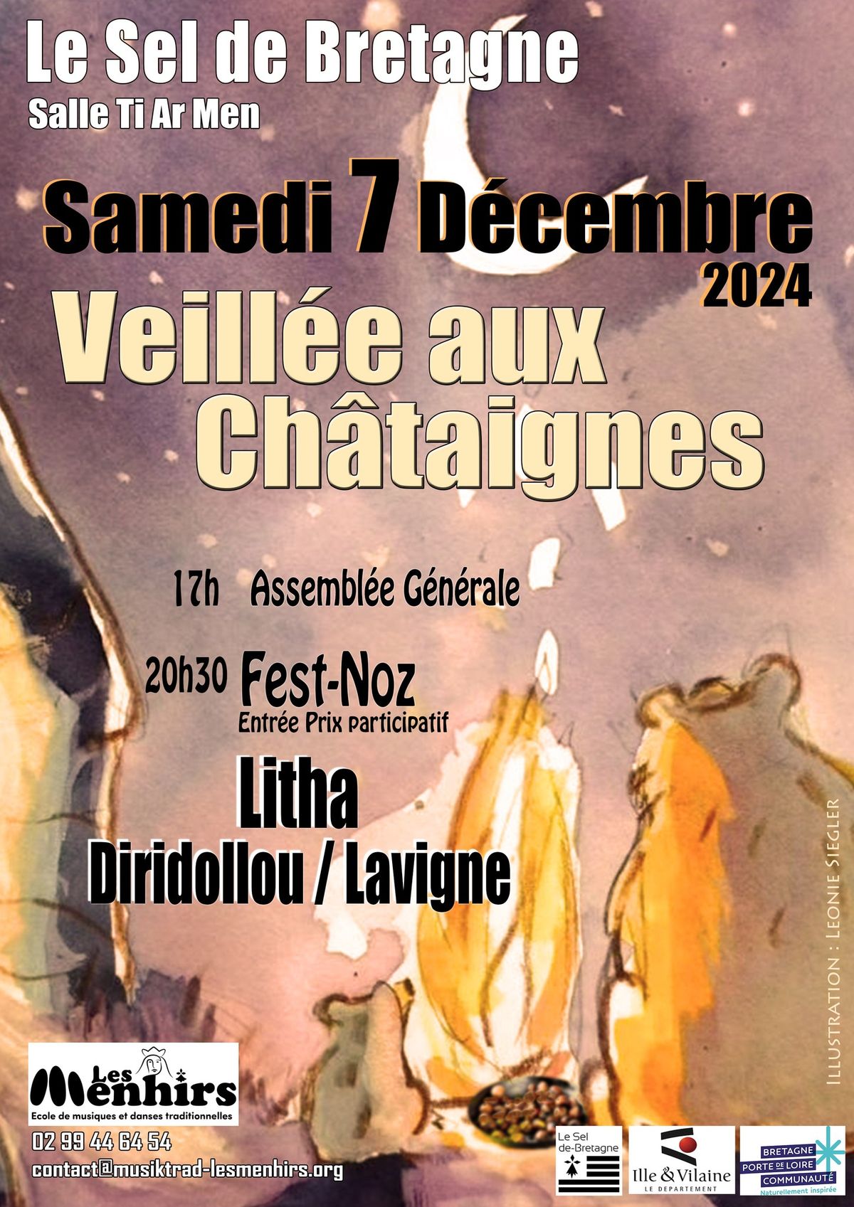 Fest-Noz de la veill\u00e9e aux ch\u00e2taignes + AG