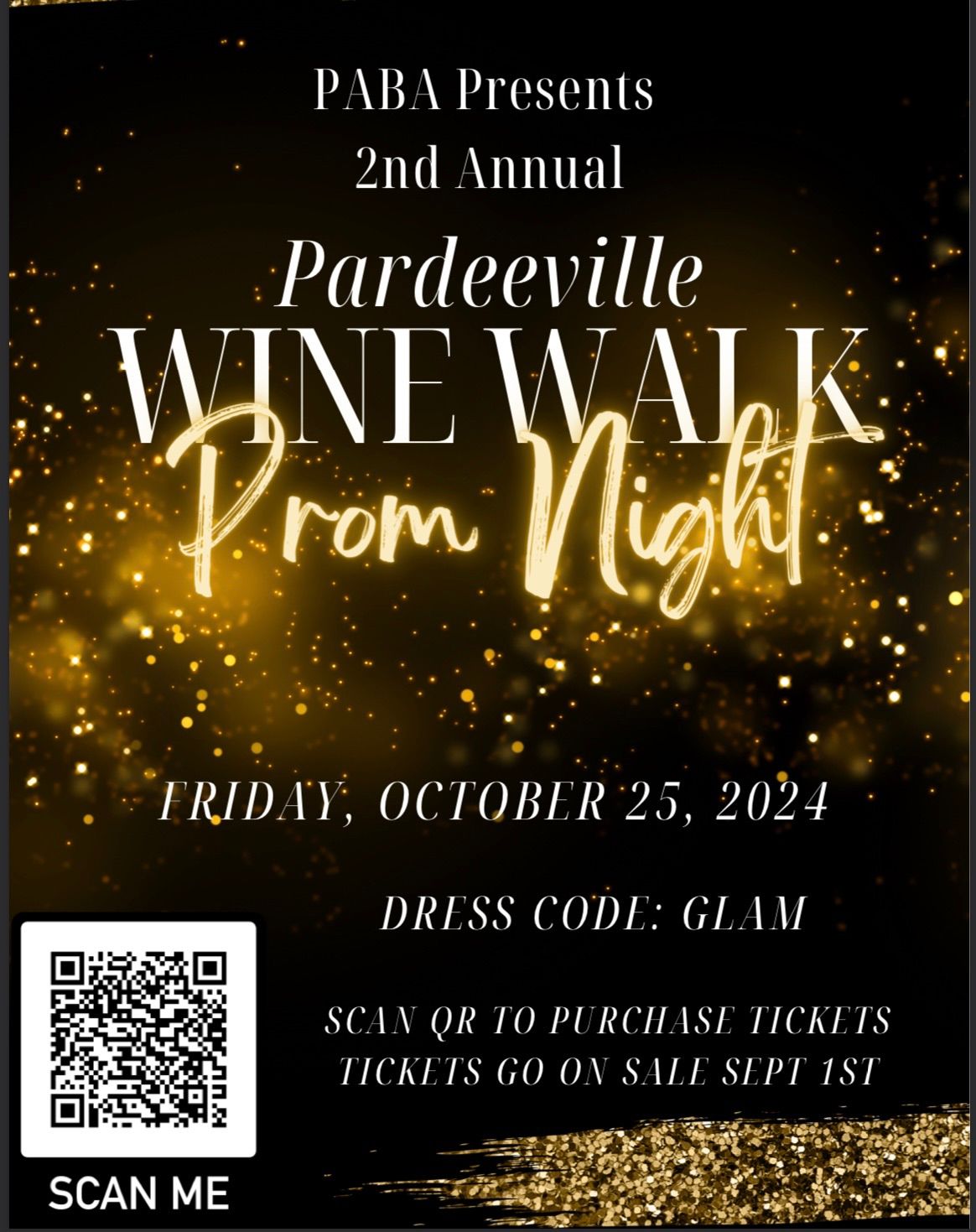 PROM NIGHT WINE WALK