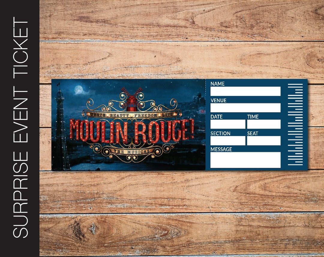 Moulin Rouge at Bass Concert Hall