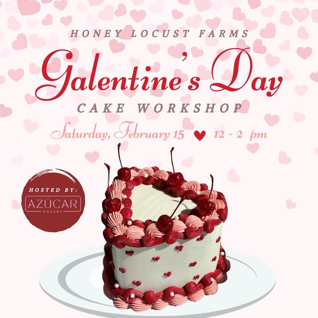 Galentine's Day Cake Workshop