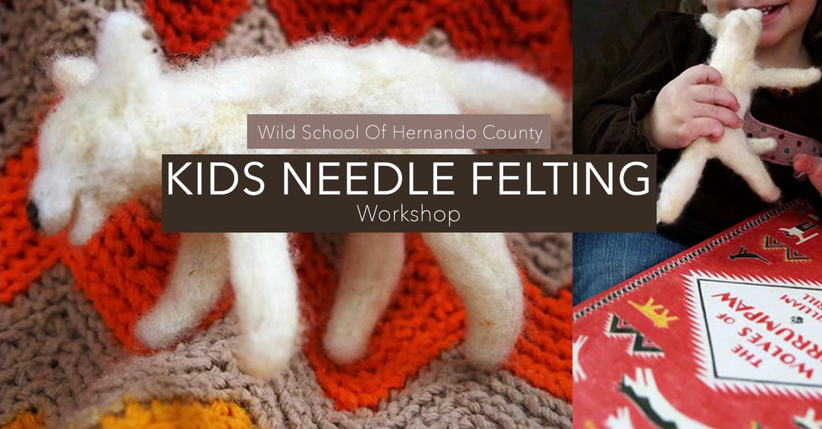 Needle Felting Workshop, Downtown Brooksville