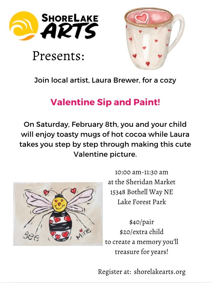 Valentine Sip and Paint!